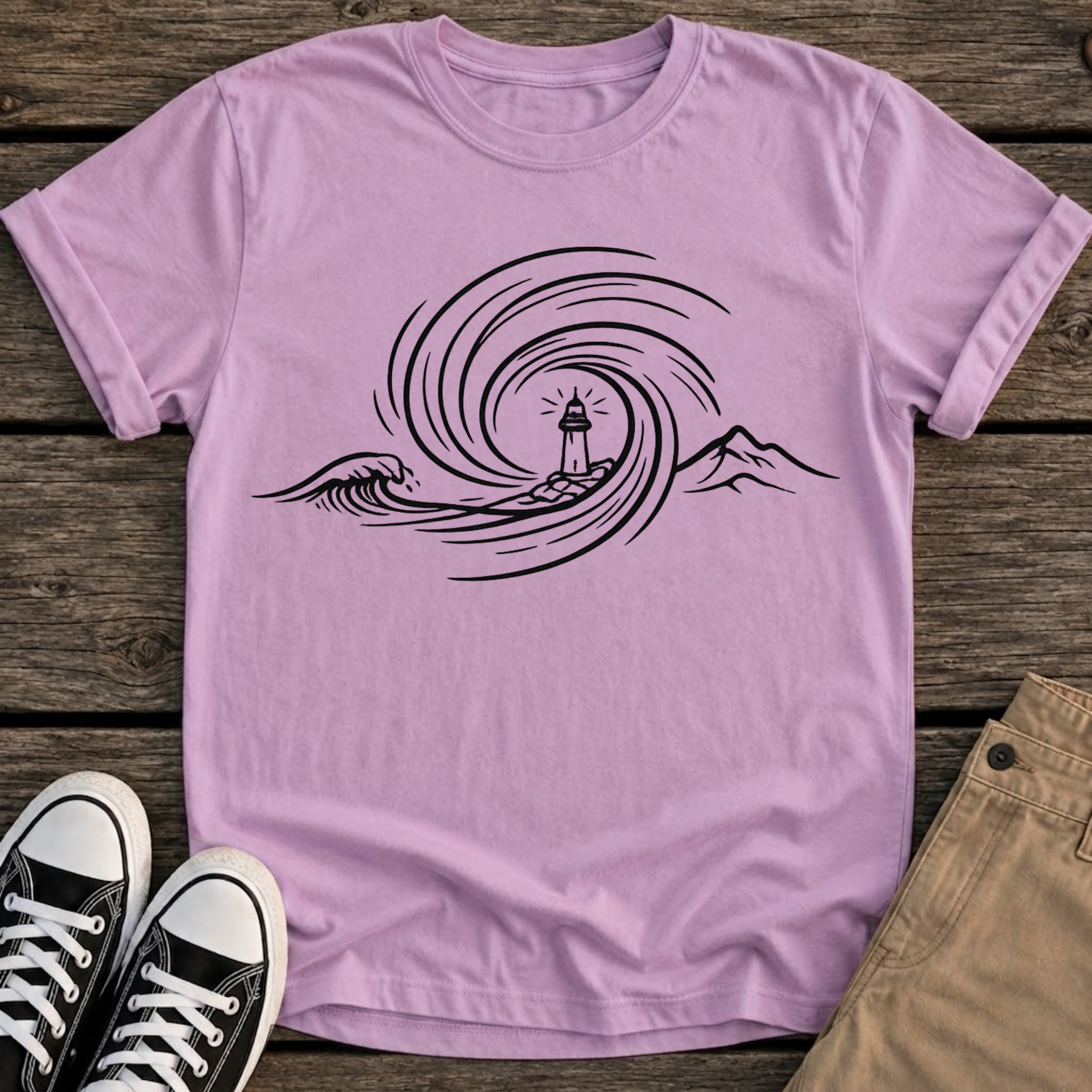 Lighthouse Wave T-Shirt