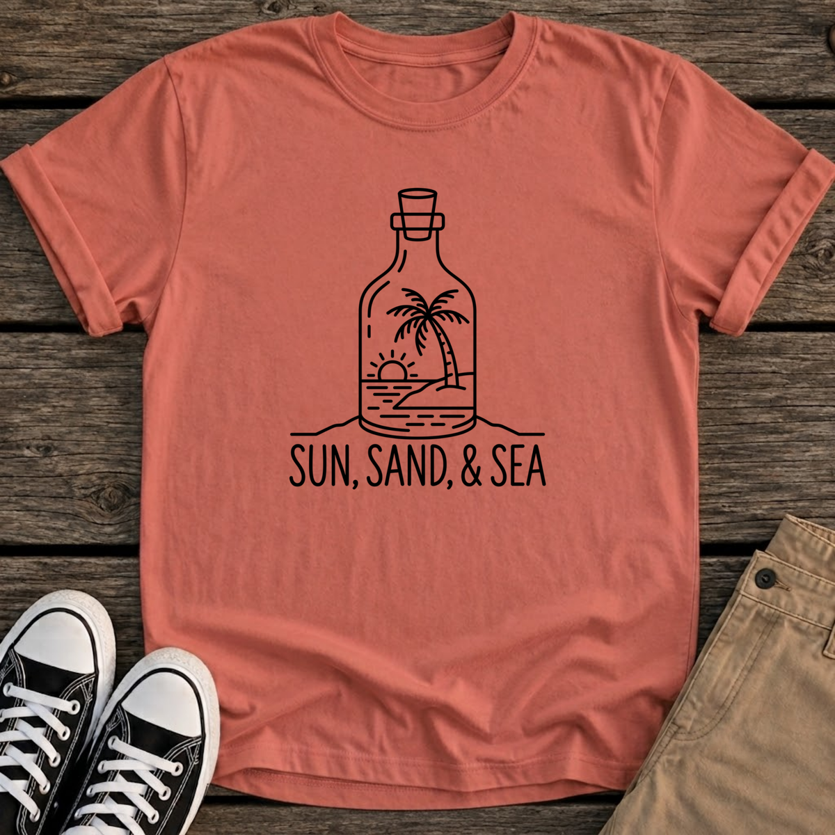 Beach Bottle T-Shirt