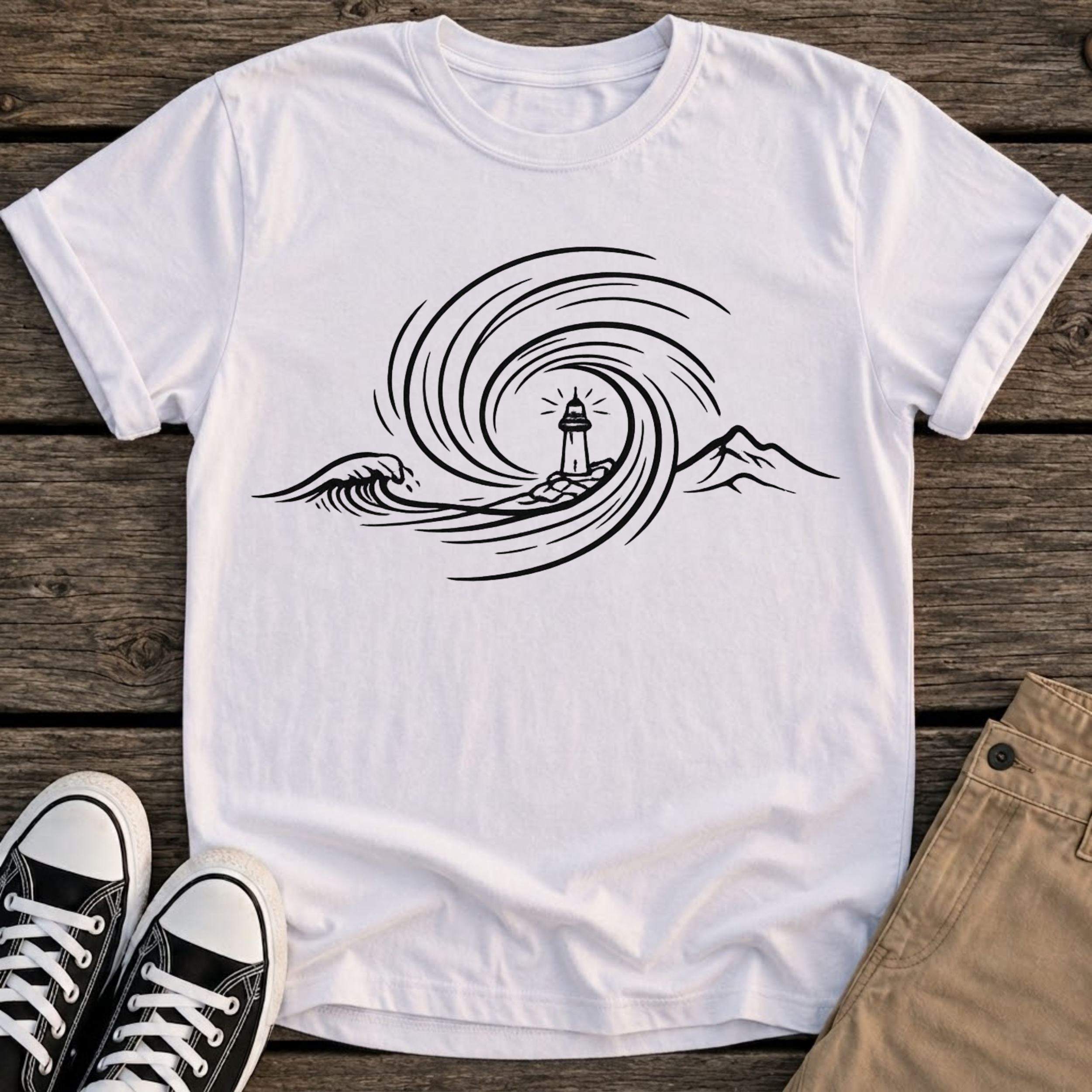 Lighthouse Wave T-Shirt