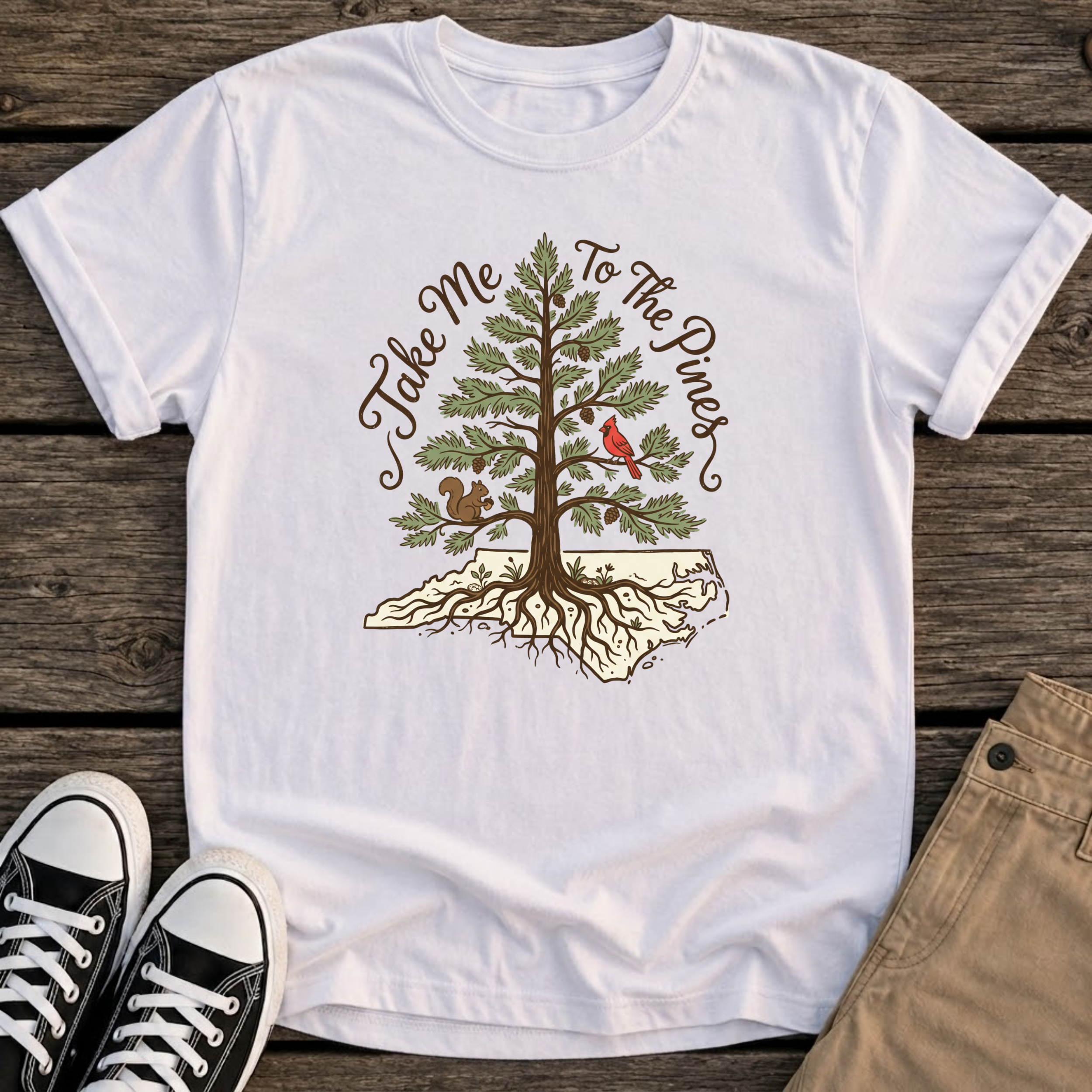 To The Pines T‑Shirt