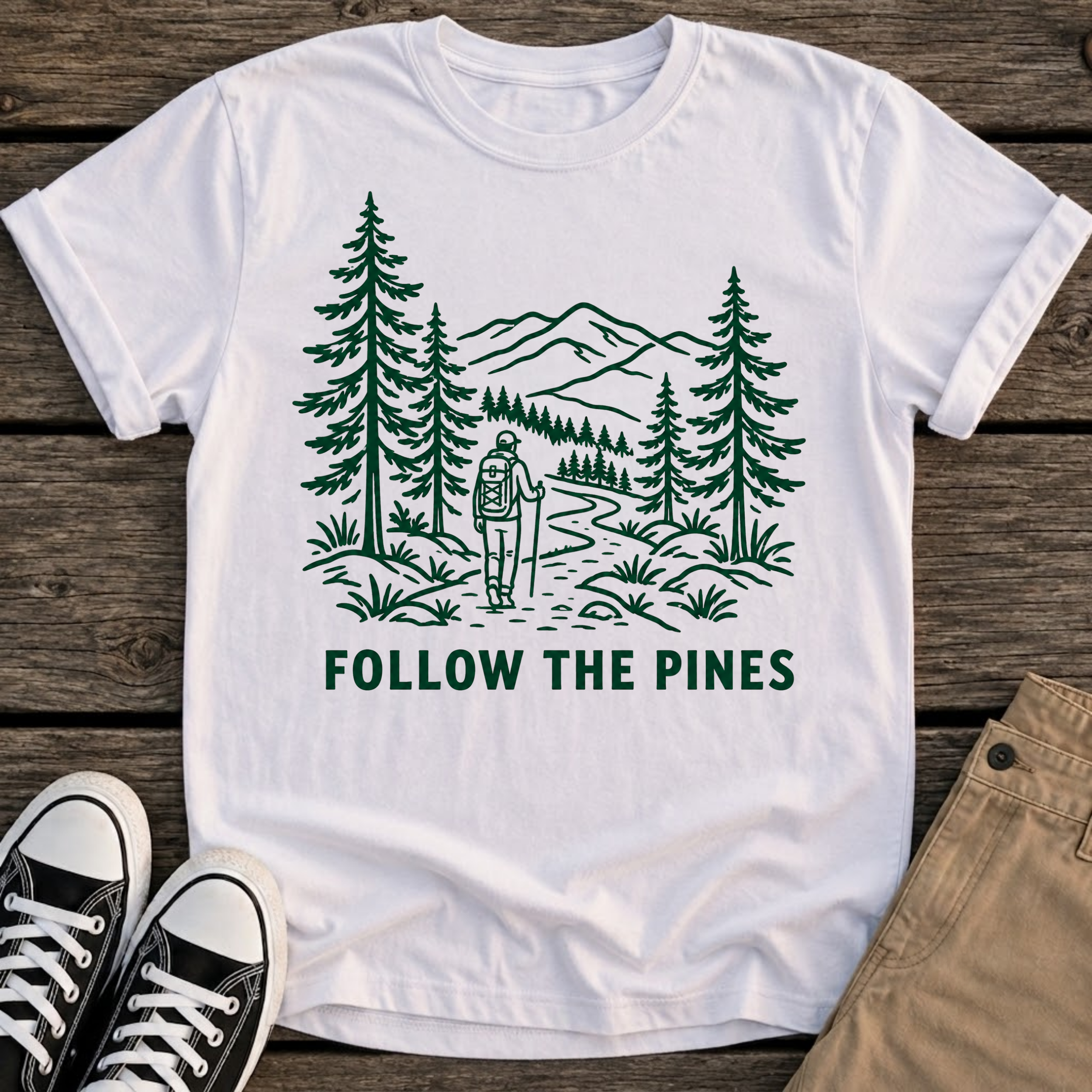 Follow Pines T-Shirt