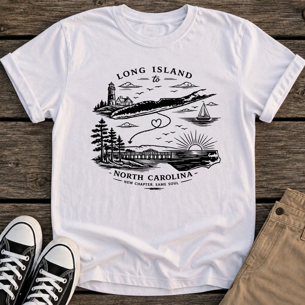 LI to NC Scenic T-Shirt
