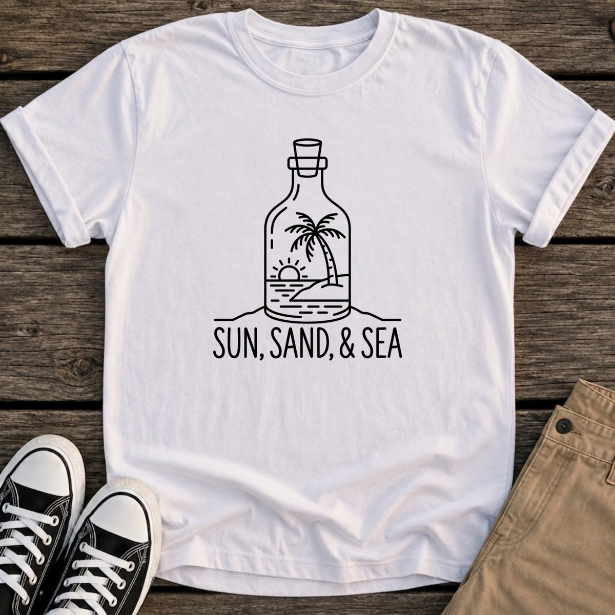 Beach Bottle T-Shirt