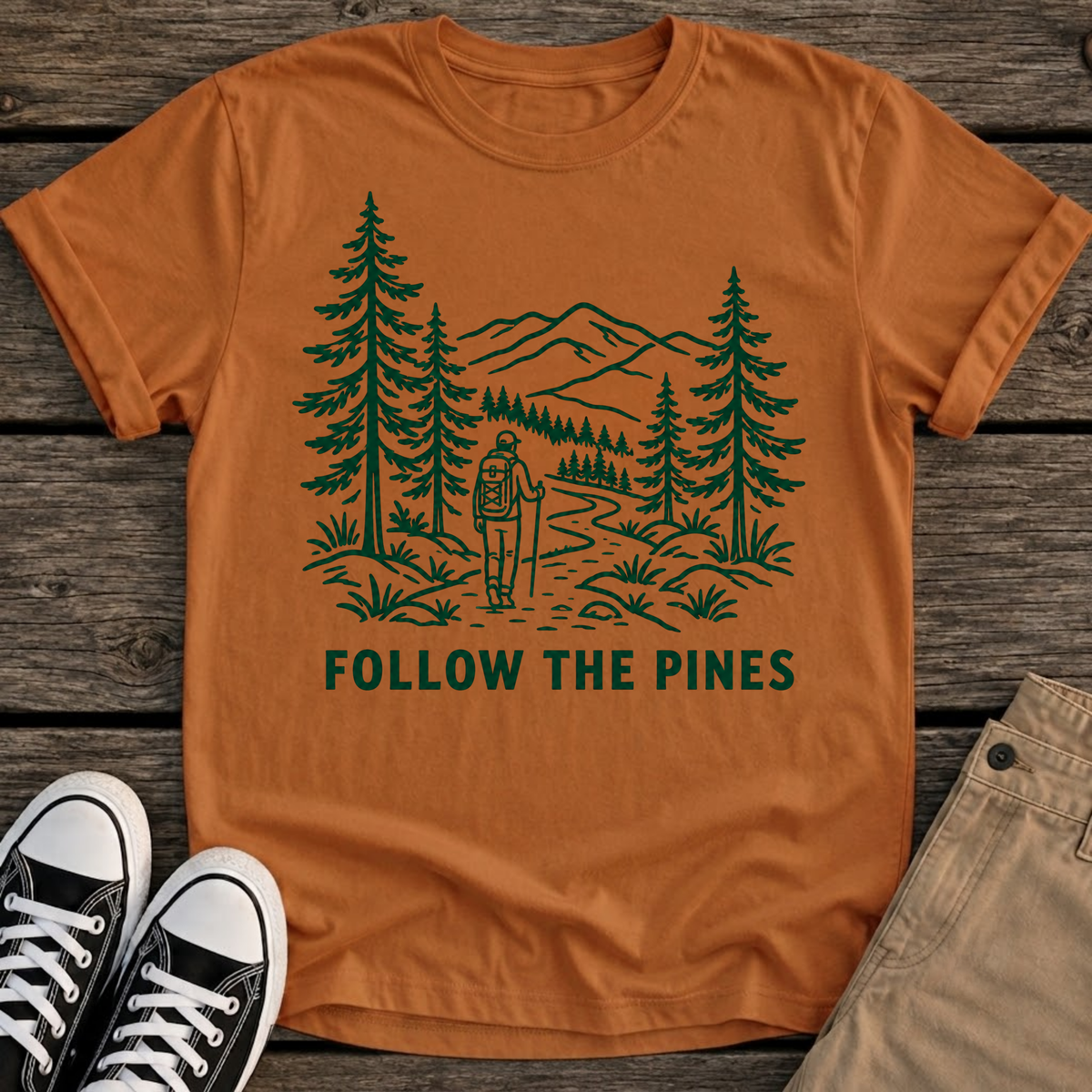 Follow Pines T-Shirt